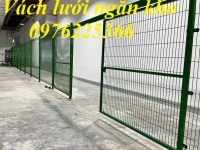 Vách lưới ngăn kho, lưới thép hàn ngăn kho 