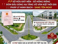 Ưu đãi đặc biệt cho nền đất góc công viên tại KDC Mai Bá Hương ( Dragon Eden )