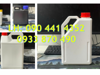 Chuyên cung cấp can nhựa 2 lít vàng, can nhựa 4 lít đựng hóa chất 
