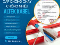 Cáp chống cháy chống nhiễu Altek Kabel đạt tiêu chuẩn IEC60331-BS6387
