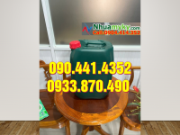 Can nhựa 20 lít đựng bazơ, vỏ thùng nhựa 25 lít đựng dầu 