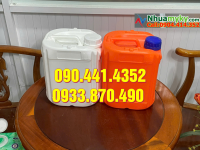 Can nhựa 2 lít đựng thực phẩm, can nhựa 2 lít vuông đựng hóa chất