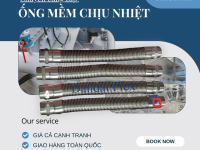 Ống Mềm Chịu Nhiệt Cho Hệ Thống Hơi Nóng Công Nghiệp 