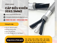 Cáp tín hiệu báo cháy, cáp điều khiển Altek Kabel 20x0.5 tại Hà Nội, Đà Nẵng, HCM