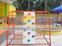 Bộ vận động thang leo giá rẻ ,vách dây, leo núi đa năng