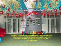 CẦN BÁN 2 CĂN LIỀN KỀ KHU KHANG ĐIỀN RUBY – Đang cho thuê Trường Mầm Non dài hạn