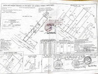 BÁN GẤP LÔ ĐẤT (6.2x65) MẶT TIỀN TRƯƠNG THỊ HOA  GIÁ 36.99 TỶ NGAY METRO