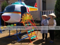 Cầu trượt máy bay trực thăng cho bé giá rẻ TPHCM