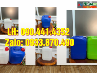 Thùng nhựa 20 lít giá bao nhiêu, xưởng can nhựa 25 lít hóa chất ở đâu? 