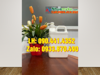 Vỏ can nhựa 2 lít đựng hương liệu, can nhựa 5 lít đựng tinh dầu 