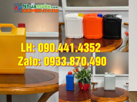 Vỏ can nhựa 2 lít đựng hương liệu, can nhựa 5 lít đựng tinh dầu 