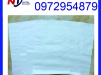 Bao PP trắng không in, bao PP trắng đựng 50kg