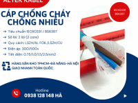 Cáp chống cháy chống nhiễu Altek Kabel đạt tiêu chuẩn IEC60331/BS6387