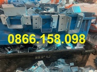 Các loại bas U xà gồ vuông hàng mạ, bát sắt chữ U tại xưởng