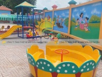 Đu quay mâm xoay 6 chỗ ngồi, Đu quay mâm xoay mầm non