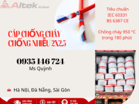 Cáp Chống Cháy Chống Nhiễu Altek Kabel Giá Tốt Dùng Cho Hệ Thống Báo Cháy