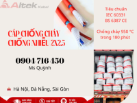 Cáp Chống Cháy Chống Nhiễu Altek Kabel Giá Tốt Dùng Cho Hệ Thống Báo Cháy