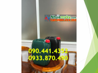 Can nhựa 25 lít xanh dày, vỏ thùng nhựa 20 lít đựng hóa chất tẩy đa năng 