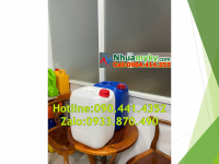 Can nhựa 10 lít trắng trong, can nhựa 20 lít trắng trong đựng hóa chất