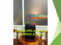 Vỏ can nhựa 5 lít đựng sút, can 1 lít đựng kiềm 