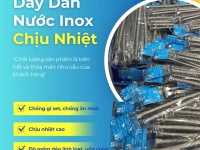 Dây Dẫn Nước Inox/Ống Mềm Dẫn Nước Nóng Lạnh/Dây Cấp Nước Vòi Chậu Lavabo