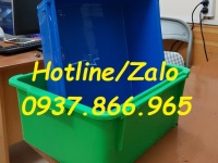 Khay chứa linh kiện điện tử, khay nhựa nguyên sinh, thùng A3, hộp A3
