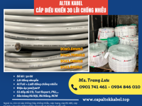Cáp điều khiển chống nhiễu Altek kabel 30x0.5/30x0.75/30x1.0/30x1.5