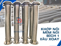 Khớp nối mềm inox/ Khớp nối mềm nối bích/ khớp nối chống rung inox nối bích