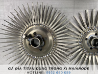 Gá đĩa titan dùng trong ngành xi mạ/anode - VŨ TẤN TITANIUM
