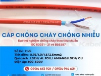 Dây cáp tín hiệu chống cháy, chống nhiễu 2x1.0mm2 /2x1.5mm2 Altek Kabel - Hà Nội, Đà Nẵng, HCM