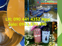 Thùng phuy sắt đựng hóa chất chống cháy, vỏ thùng phuy sắt đựng nhớt 