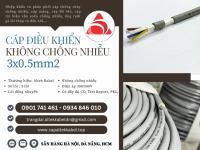 Cáp điều khiển Altek Kabel 3x0.5 không lưới chống nhiễu cho thang máy