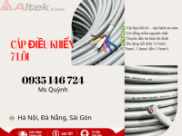 Cáp điều khiển 7x0.5, 7x.10, 7x0.75 Altek Kabel