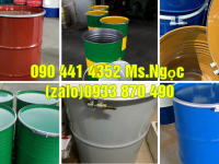Thùng phuy sắt giá thấp, thùng phuy sắt đựng hóa chất xây dựng 
