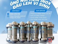 Ống Nối Mềm Inox Chịu Nhiệt – Giải Pháp Kết Nối An Toàn Cho Hệ Thống Công Nghiệp