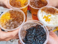 SANG NHƯỢNG 2 CỬA HÀNG TRÀ ĐÀO DẦM PEACH CITY – VỊ TRÍ KINH DOANH CỰC ĐẸP