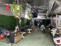 Hóc Môn ! SANG NHƯỢNG QUÁN CAFE VÕNG DT : 300 m2  MB thuê chỉ 7tr , có 2 PN máy lạnh, Tel :