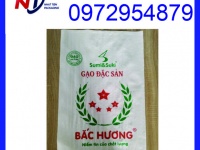 Cung cấp bao PP dệt đựng gạo 5kg, bao bì gạo 5kg PP dệt