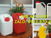 SX can nhựa 2 lít, can nhựa 1 lít, can nhựa 500ml đựng hóa chất tại TPHCM 