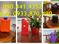 SX can nhựa 2 lít, can nhựa 1 lít, can nhựa 500ml đựng hóa chất tại TPHCM 