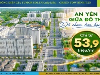 Giá chỉ từ 54 triệu/m² Căn Hộ Cuối Cùng của GREEN TOWN BÌNH TÂN