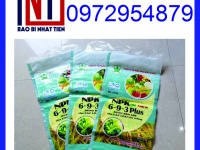 Bao PP dệt đựng phân bón 25kg in ấn theo yêu cầu, thiết kế miễn phí