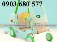 Xe chòi chân ô tô trẻ em cho trường mầm non, công viên, khu vui chơi