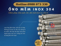 Ống Mềm Inox Chịu Nhiệt | Ống Nối Mềm Kim Loại - Chịu Áp Cao, Chống Rung