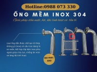 Ống Mềm Inox 304 Và Inox 316 - Nên Chọn Loại Nào Cho Hệ Thống Công Nghiệp?