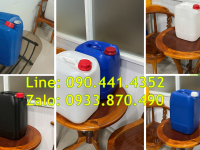 Thùng nhựa 25 lít đựng thực phẩm loãng, can nhựa 20 lít đựng dầu gội organic 