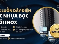 Ống Luồn Dây Điện Bọc Nhựa Bọc Lưới Inox - Giá Tốt