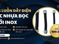 Ống Luồn Dây Điện Bọc Nhựa Bọc Lưới Inox - Giá Tốt
