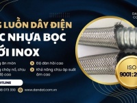 Ống Luồn Dây Điện Bọc Nhựa Bọc Lưới Inox - Giá Tốt