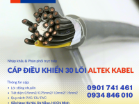 Phân phối cáp điều khiển Altek Kabel 30x0.5/ 30x0.75/ 30x1/ 30x1.5 tại Hà Nội